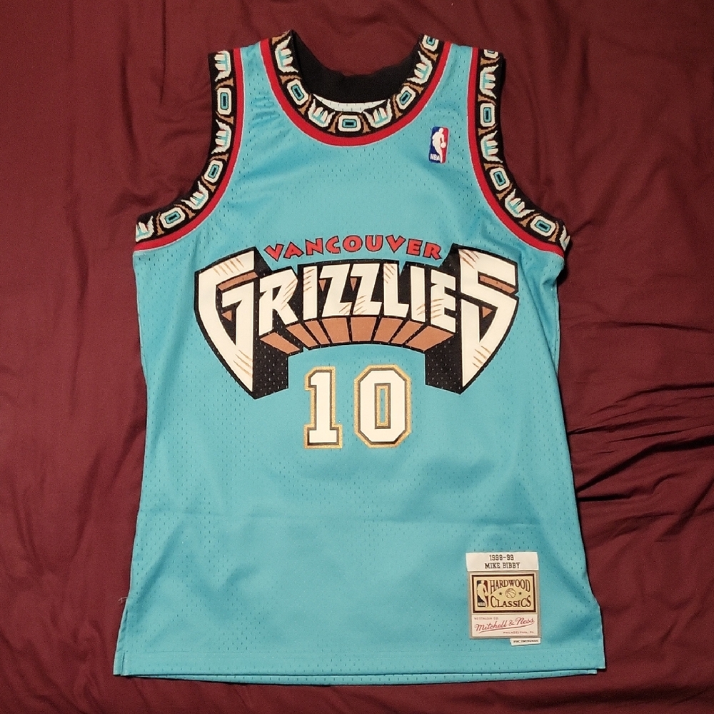 Mike Bibby Vancouver Grizzlies Jersey